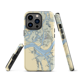 Riverfront RV Park (Jacksonville, FL) NOAA Chart  Tough iPhone Case