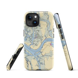 St  Johns Boat Co (Jacksonville, FL) NOAA Chart  Tough iPhone Case