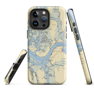 St  Johns Boat Co (Jacksonville, FL) NOAA Chart  Tough iPhone Case