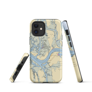 St  Johns Boat Co (Jacksonville, FL) NOAA Chart  Tough iPhone Case