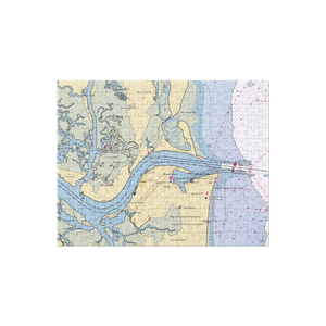 Morningstar Marinas at Mayport (Jacksonville, FL) NOAA Chart Jigsaw Puzzle