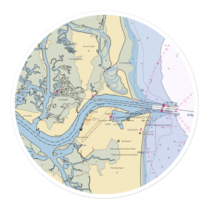 Morningstar Marinas at Mayport (Jacksonville, FL) NOAA Chart Sticker