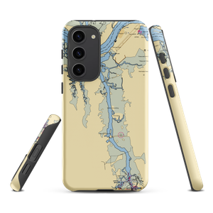 Queens Harbour Yacht & Country Club (Jacksonville, FL) NOAA Chart Samsung Phone Case