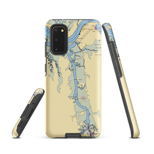 Queens Harbour Yacht & Country Club (Jacksonville, FL) NOAA Chart Samsung Phone Case