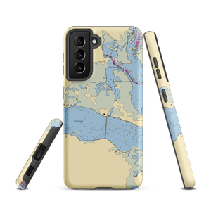 Tide Creek Marina (Panacea, FL) NOAA Chart Samsung Phone Case