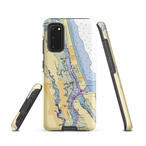 Windward at Camachee Cove Yacht Harbor (Saint Augustine, FL) NOAA Chart Samsung Phone Case