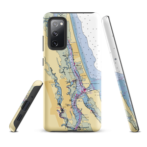 Windward at Camachee Cove Yacht Harbor (Saint Augustine, FL) NOAA Chart Samsung Phone Case