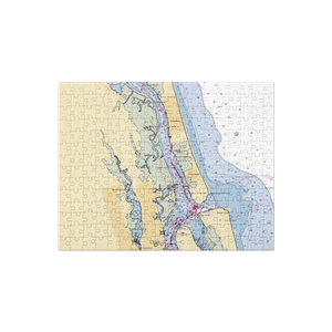 Windward at Camachee Cove Yacht Harbor (Saint Augustine, FL) NOAA Chart Jigsaw Puzzle