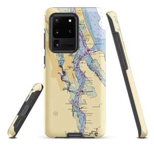 The Marine Supply & Oil Company (Saint Augustine, FL) NOAA Chart Samsung Phone Case