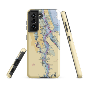 St. Augustine Shipyard (Saint Augustine, FL) NOAA Chart Samsung Phone Case