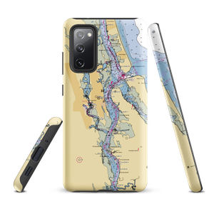 St Augustine Municipal Marina (Saint Augustine, FL) NOAA Chart Samsung Phone Case