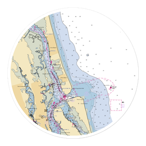 Sea Love Marina (Saint Augustine, FL) NOAA Chart Sticker