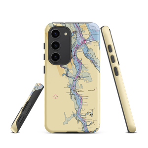 High Tide Boat Yard (Saint Augustine, FL) NOAA Chart Samsung Phone Case