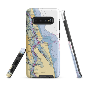 Vilano Beach Pier/ St Augustine Marina (Saint Augustine, FL) NOAA Chart Samsung Phone Case