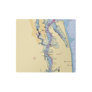 St. Augustine Marine Center (Saint Augustine, FL) NOAA Chart  Gaming Mouse Pad