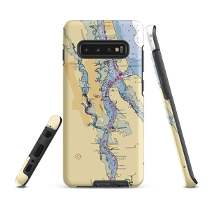 Marker 8 Marina (Saint Augustine, FL) NOAA Chart Samsung Phone Case