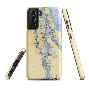 Marker 8 Marina (Saint Augustine, FL) NOAA Chart Samsung Phone Case