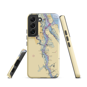 Pellicer Point Marina (Saint Augustine, FL) NOAA Chart Samsung Phone Case