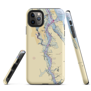 Pellicer Point Marina (Saint Augustine, FL) NOAA Chart  Tough iPhone Case