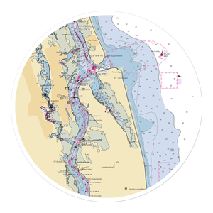 Conch House Marina Resort (Saint Augustine, FL) NOAA Chart Sticker