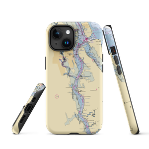 Fish Island Marina (Saint Augustine, FL) NOAA Chart  Tough iPhone Case