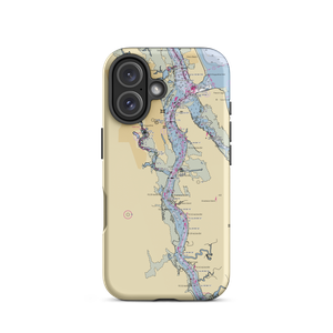 Fish Island Marina (Saint Augustine, FL) NOAA Chart  Tough iPhone Case