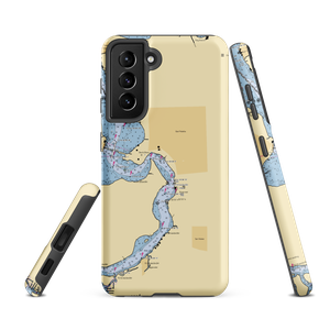 Corky Bell's Seafood and Steaks at Gator Landing (San Mateo, FL) NOAA Chart Samsung Phone Case