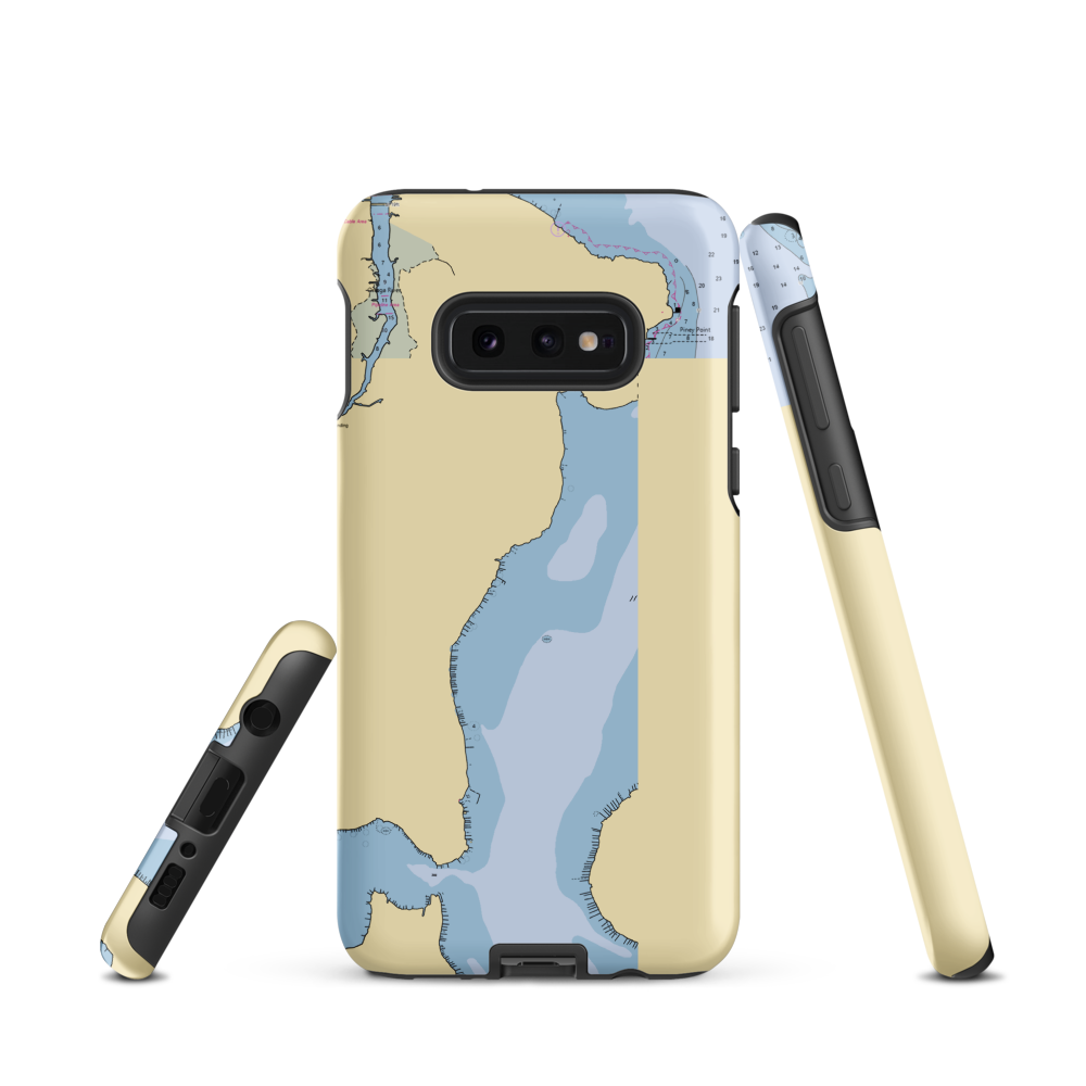 The Rudder Club (Jacksonville, FL) NOAA Chart Samsung Phone Case Samsung Galaxy S10e model shown