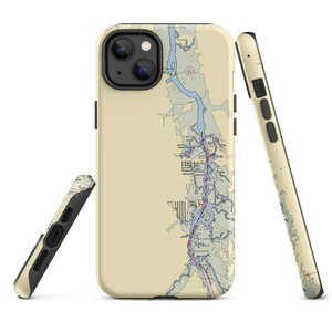 Palm Cove Marina (Jacksonville Beach, FL) NOAA Chart  Tough iPhone Case