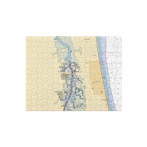 MarineMax Jacksonville (Jacksonville Beach, FL) NOAA Chart Jigsaw Puzzle