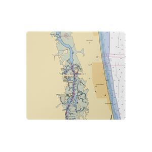 MarineMax Jacksonville (Jacksonville Beach, FL) NOAA Chart  Gaming Mouse Pad