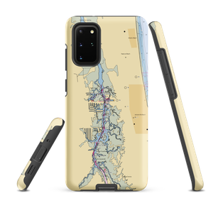 Windward at Beach Marine (Jacksonville Beach, FL) NOAA Chart Samsung Phone Case