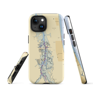 Windward at Beach Marine (Jacksonville Beach, FL) NOAA Chart  Tough iPhone Case