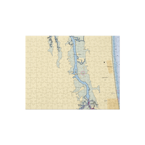 Harbourtown Marina (Neptune Beach, FL) NOAA Chart Jigsaw Puzzle