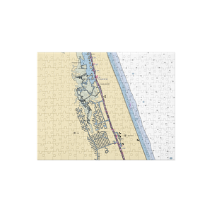 Hammock Dunes Marina (Palm Coast, FL) NOAA Chart Jigsaw Puzzle