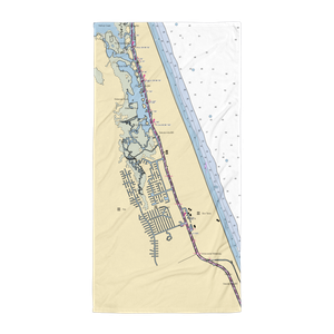 Hammock Dunes Marina (Palm Coast, FL) NOAA Chart Towel