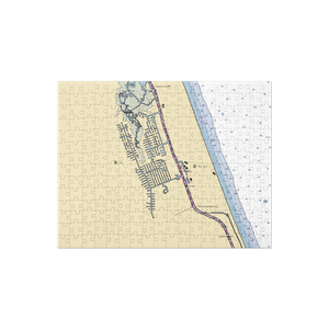 Palm Coast Golf Resort Marina (Palm Coast, FL) NOAA Chart Jigsaw Puzzle