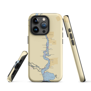 Acosta Creek Marina (Crescent City, FL) NOAA Chart  Tough iPhone Case