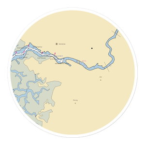 River Haven Marina and Motel (Steinhatchee, FL) NOAA Chart Sticker