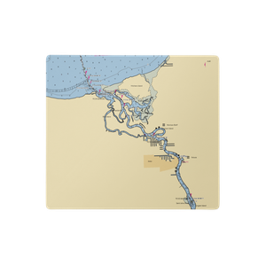 Blue Creek-South Moon Fishing Camp (Astor, FL) NOAA Chart  Gaming Mouse Pad