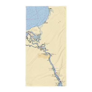 Parramore's Fish Camp and Family Resort (Astor, FL) NOAA Chart Towel