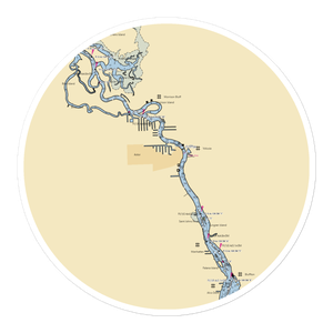 Blackwater Inn Docks (Astor, FL) NOAA Chart Sticker