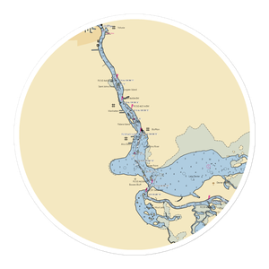 Astor Landing RV Resort & Marina (Astor, FL) NOAA Chart Sticker