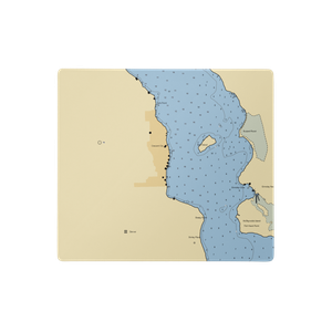 Three Bananas (Lake Como, FL) NOAA Chart  Gaming Mouse Pad