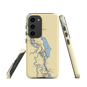 Lake Beresford Yacht Club (Deland, FL) NOAA Chart Samsung Phone Case