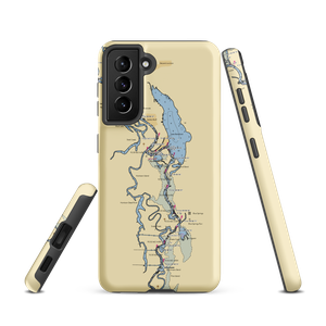 Hontoon Island State Park (Deland, FL) NOAA Chart Samsung Phone Case