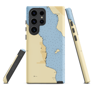 Leonard's Landing Lake Crescent Resort (Lake Como, FL) NOAA Chart Samsung Phone Case