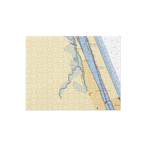 Tomoka Boat Club, LLC (Ormond Beach, FL) NOAA Chart Jigsaw Puzzle