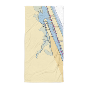 Tomoka Boat Club, LLC (Ormond Beach, FL) NOAA Chart Towel