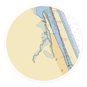 Tomoka Boat Club, LLC (Ormond Beach, FL) NOAA Chart Sticker